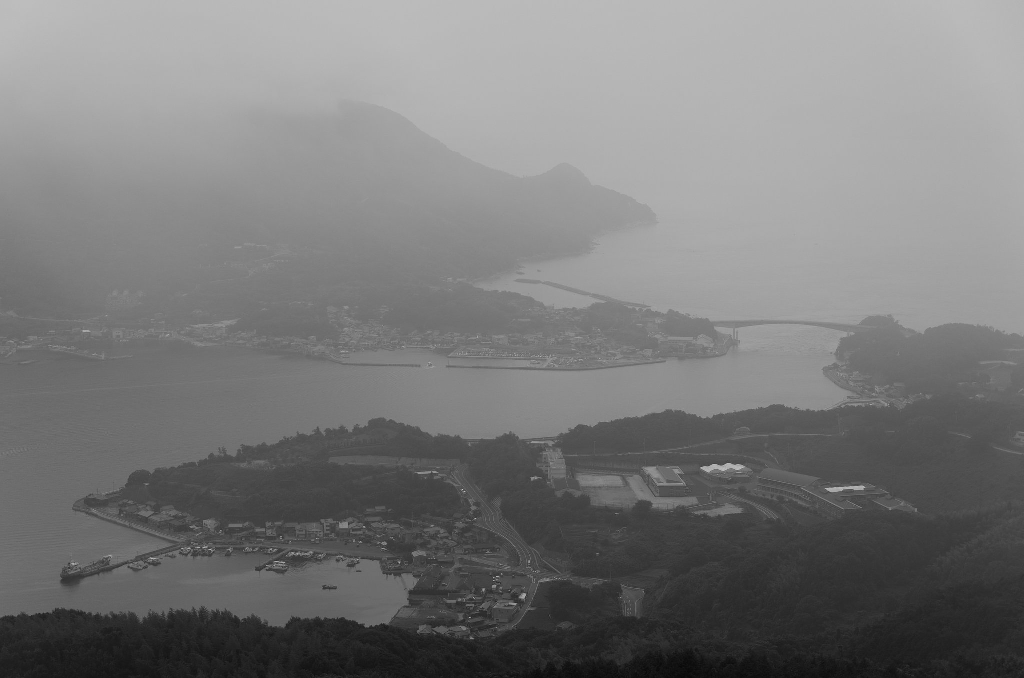 島の山頂