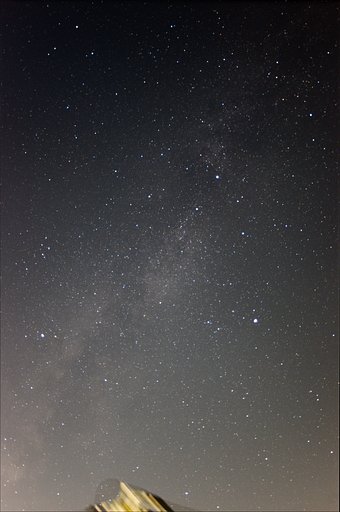 ベランダの空　確かにありました