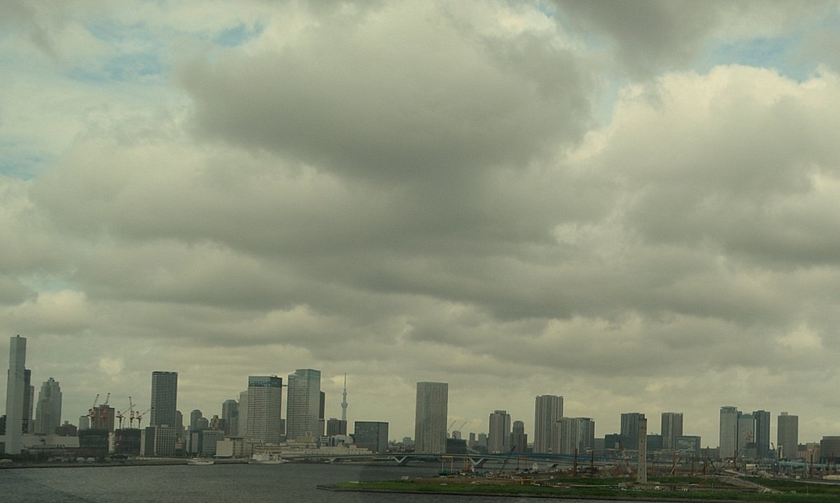 レインボーブリッジからの風景