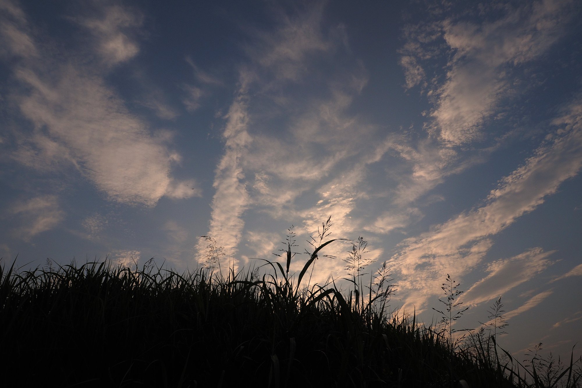 朝空輝く