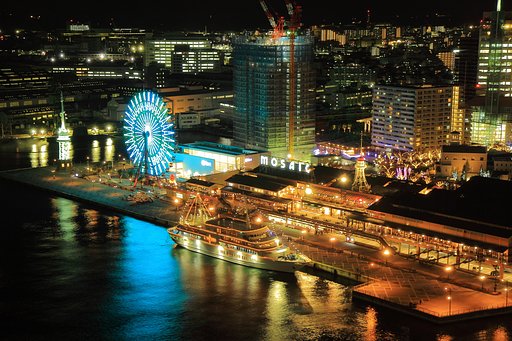 神戸ポートタワーからの夜景