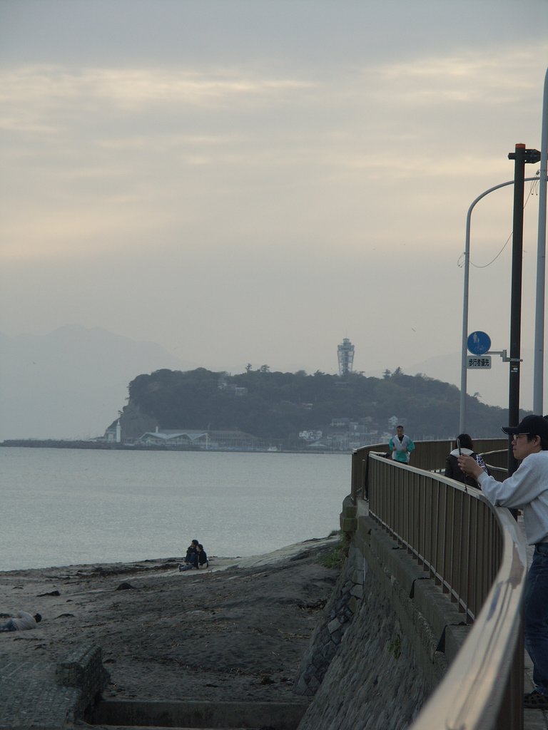 稲村ケ崎にて