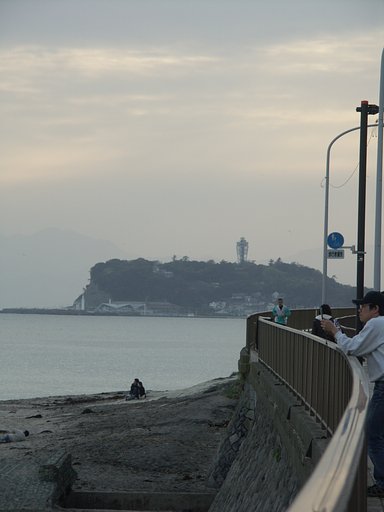 稲村ケ崎にて