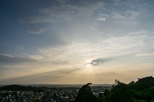 日没前