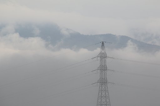 【雲】雲海の電気イカ