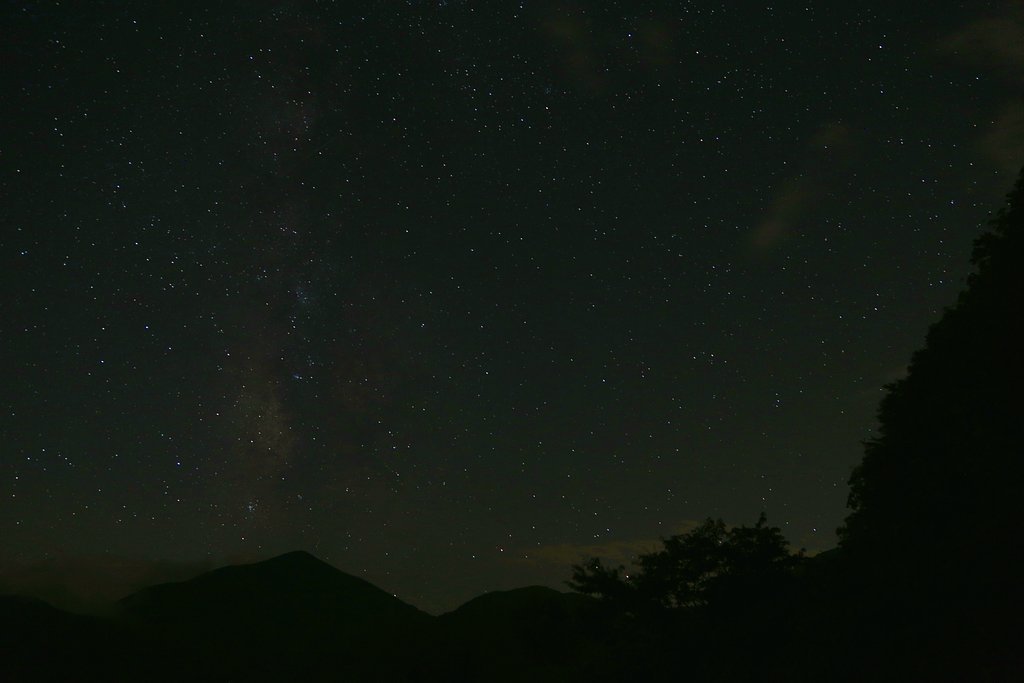 天の川かな？