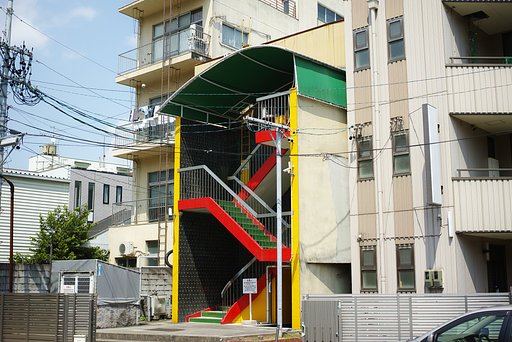 怪しい階段