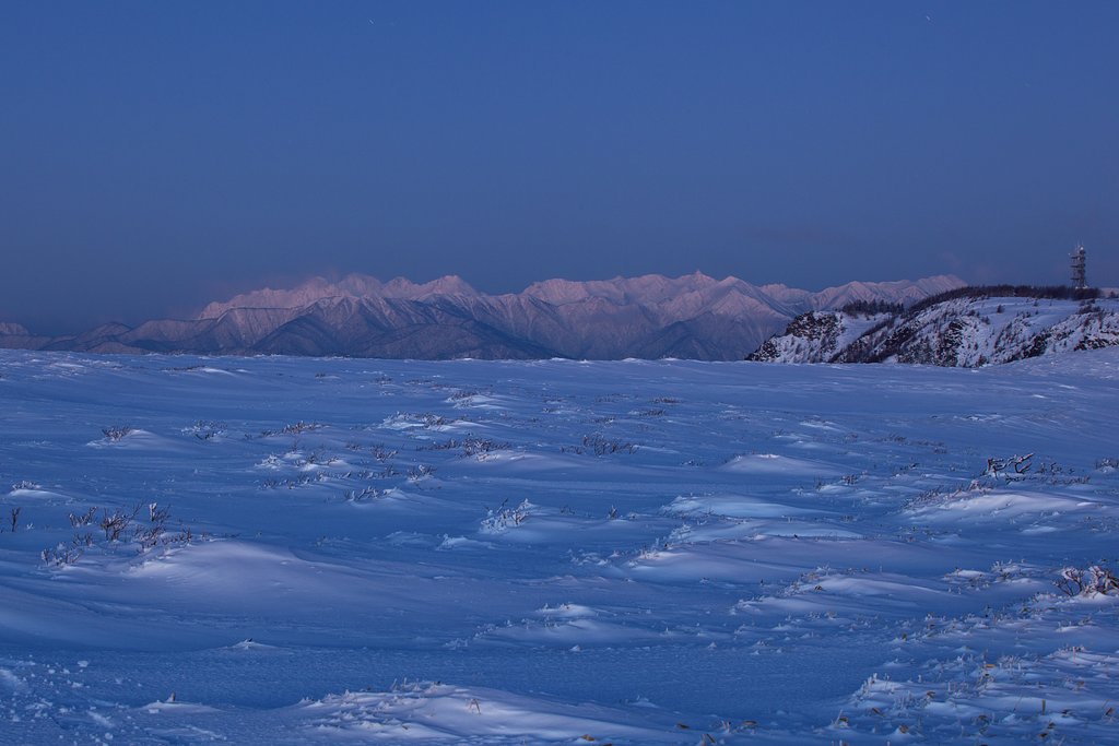 雪の砂漠