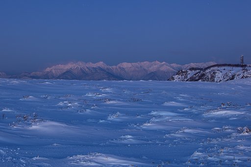 雪の砂漠