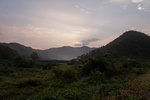 この後大雨に。