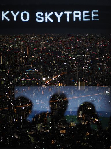 夜のシルエット