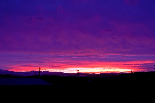 今日の空