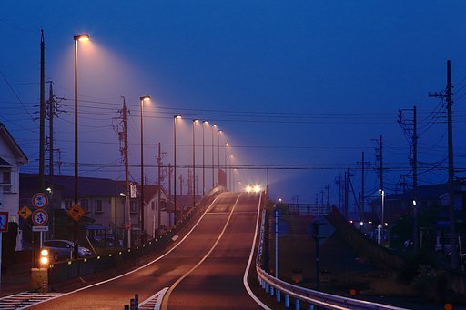 暁の靄