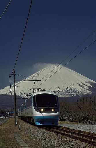 富士と御殿場線あさぎり
