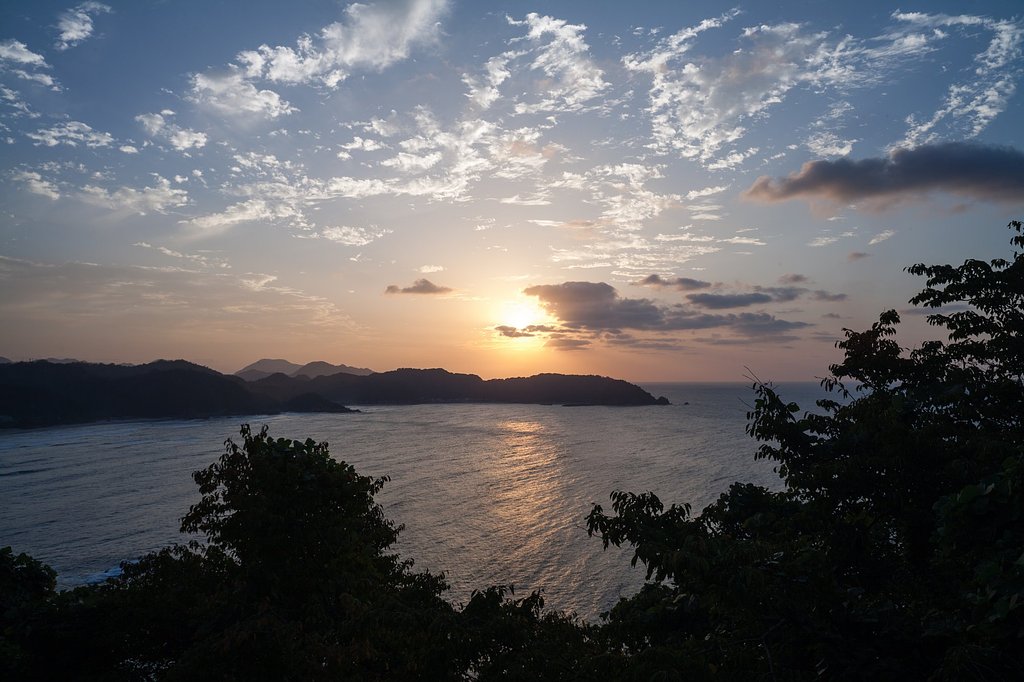 日本海の夕焼け！