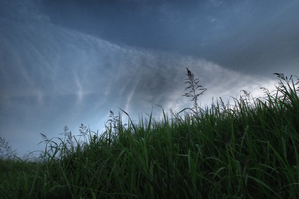 梅雨明けの朝空