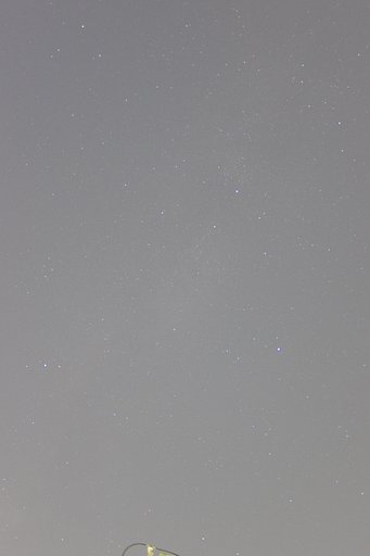 ベランダの空　真っ白だけど