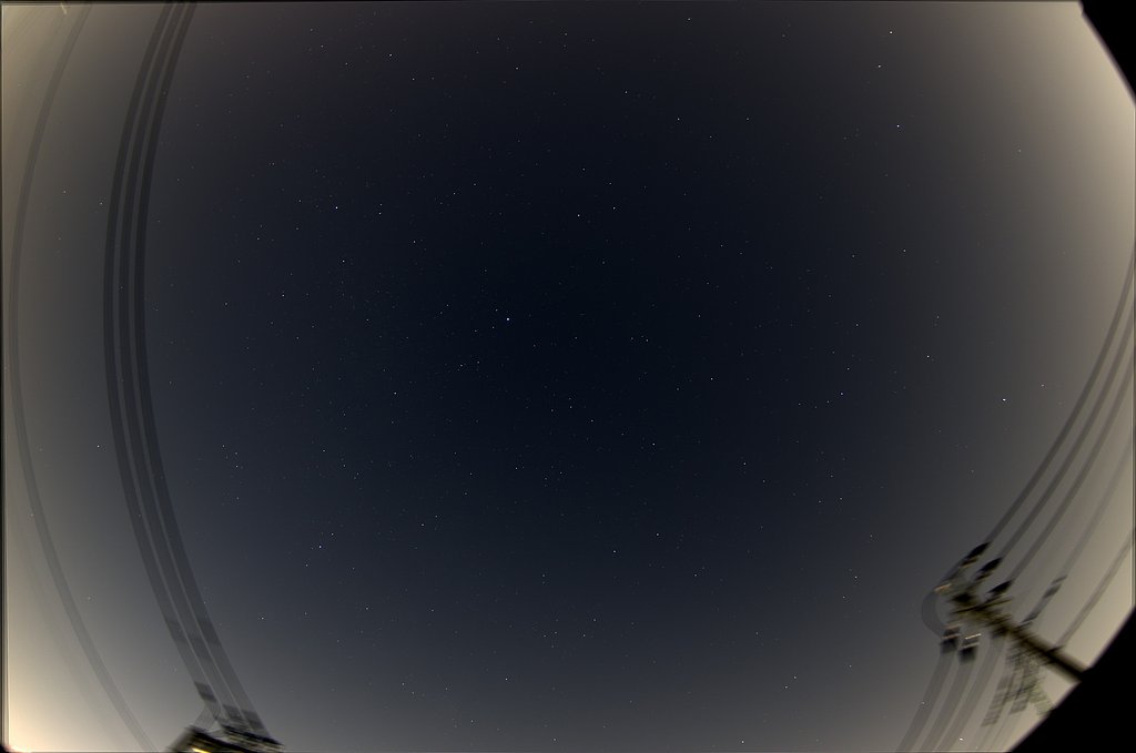 ベランダの空