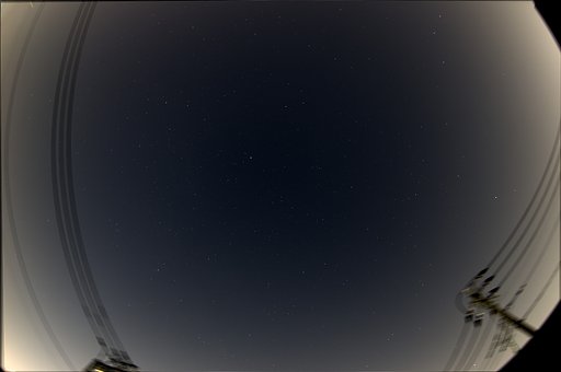 ベランダの空