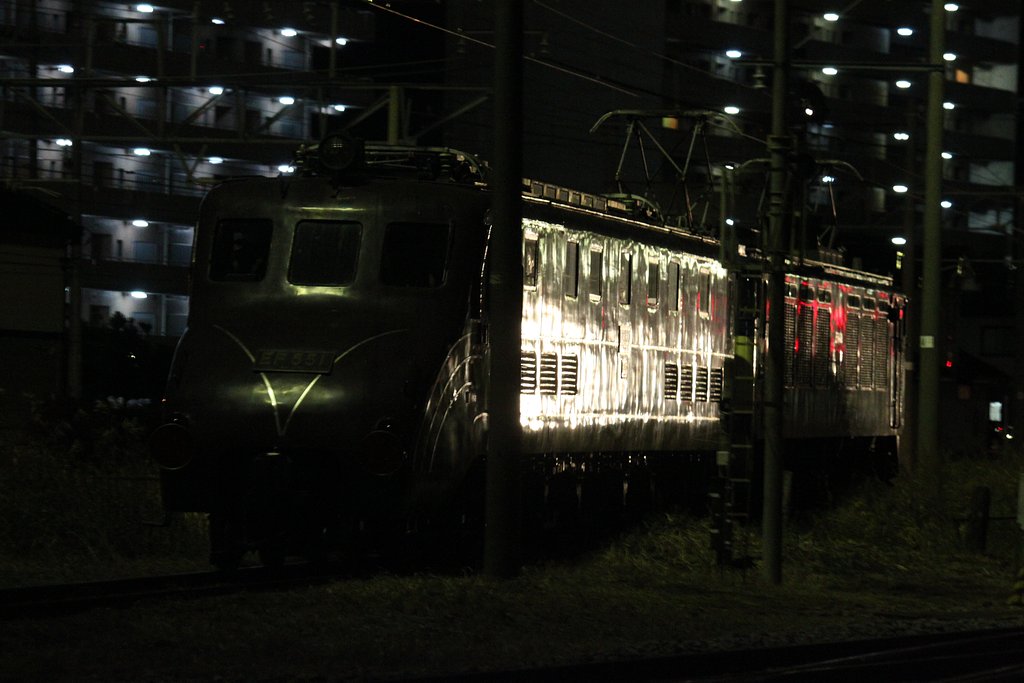 ＥＦ55機関区から去る