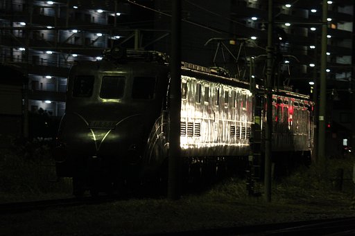 ＥＦ55機関区から去る