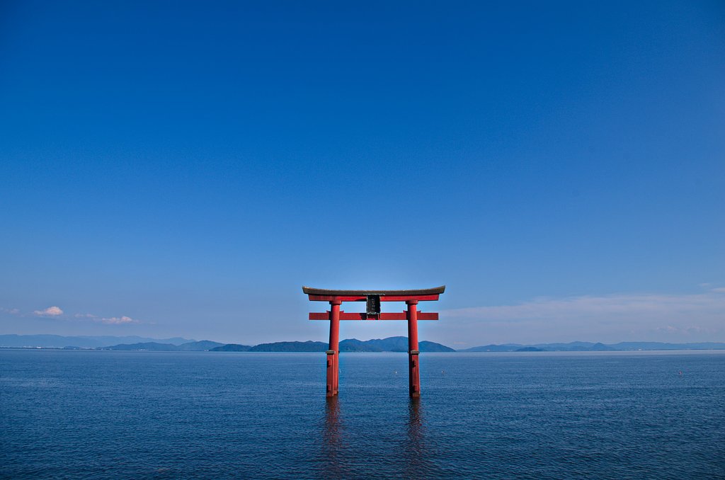 【木】赤い鳥居
