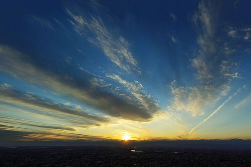 名古屋夕景