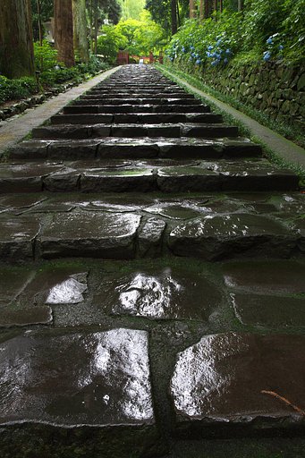 霊廟への道