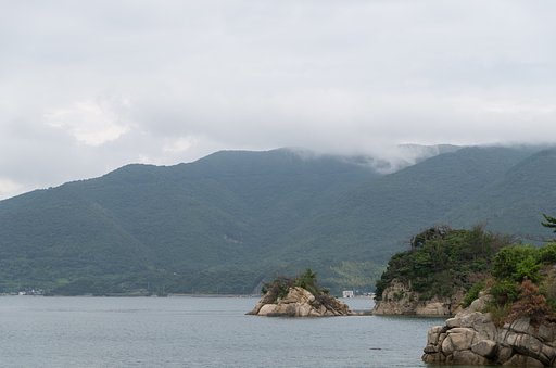 島の山頂３