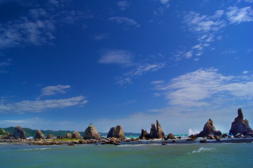 【旅】橋杭岩　２