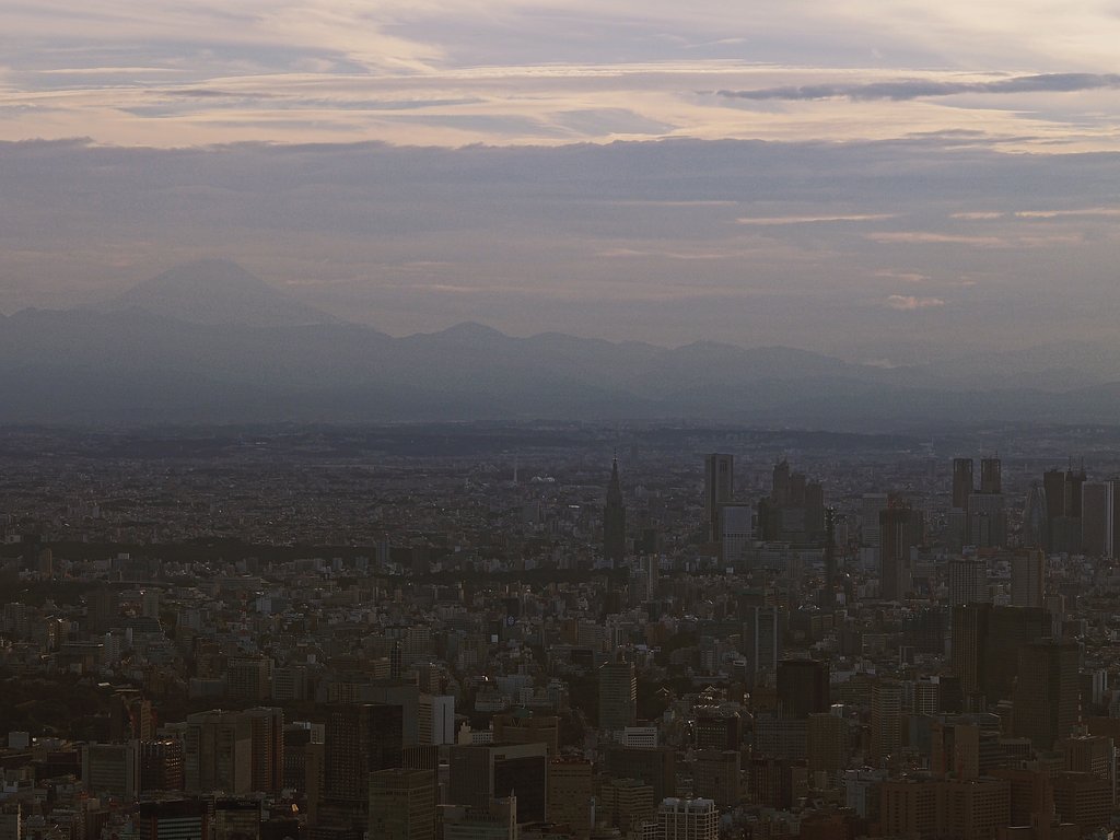 仄かな夕暮れ