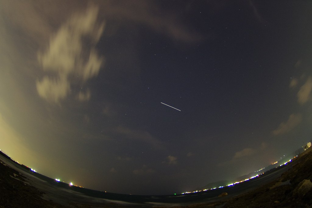 国際宇宙ステーション目撃