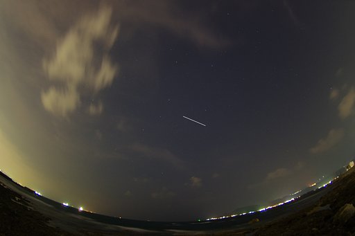 国際宇宙ステーション目撃