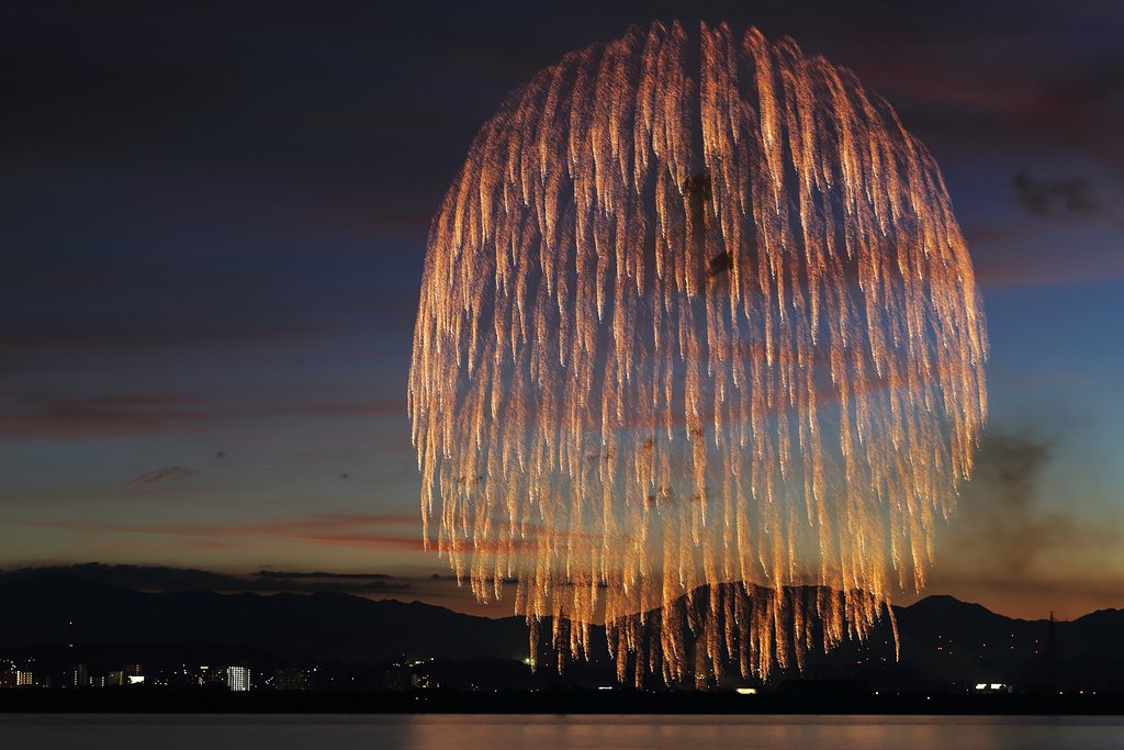 大輪の花火