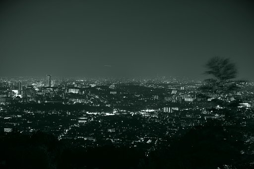 【広がり】夜の光