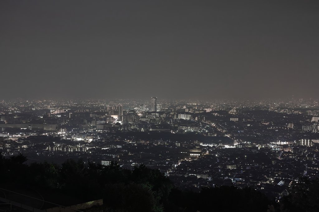 【暑】熱帯夜　夜景