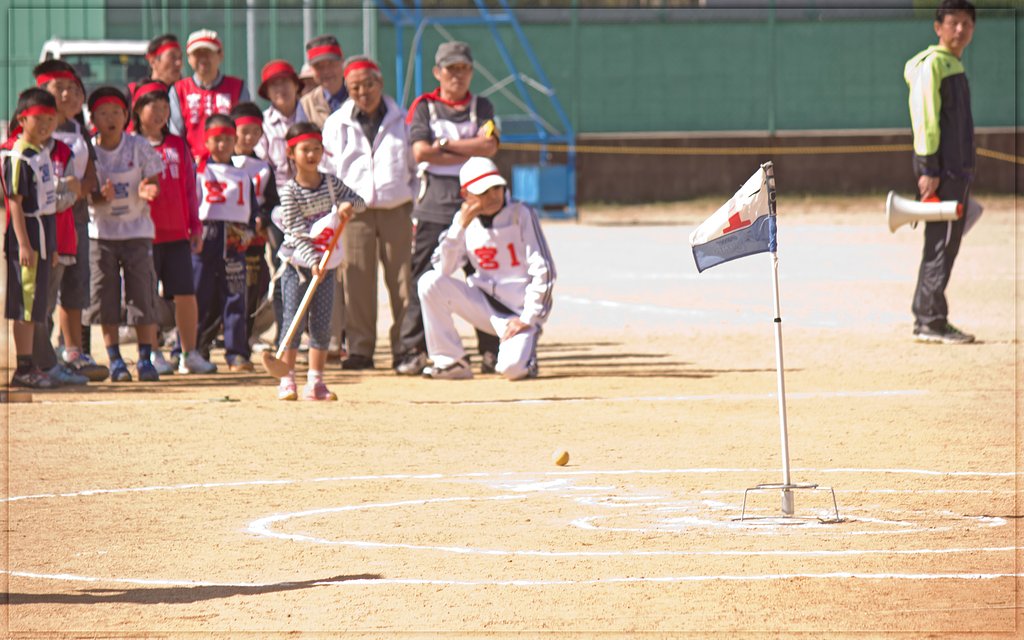 パター競技（運動会 2015）