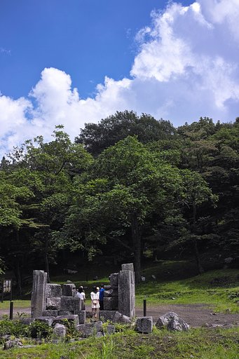 世界遺産でハイチーズ！