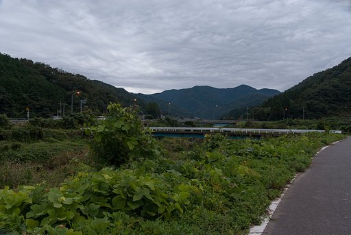 雨が降る前。