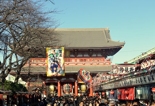 浅草寺の風景
