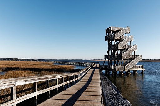 ポートロイヤルの海上遊歩道