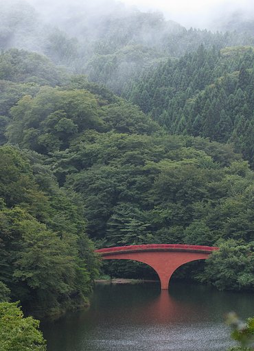 碓氷湖遠望