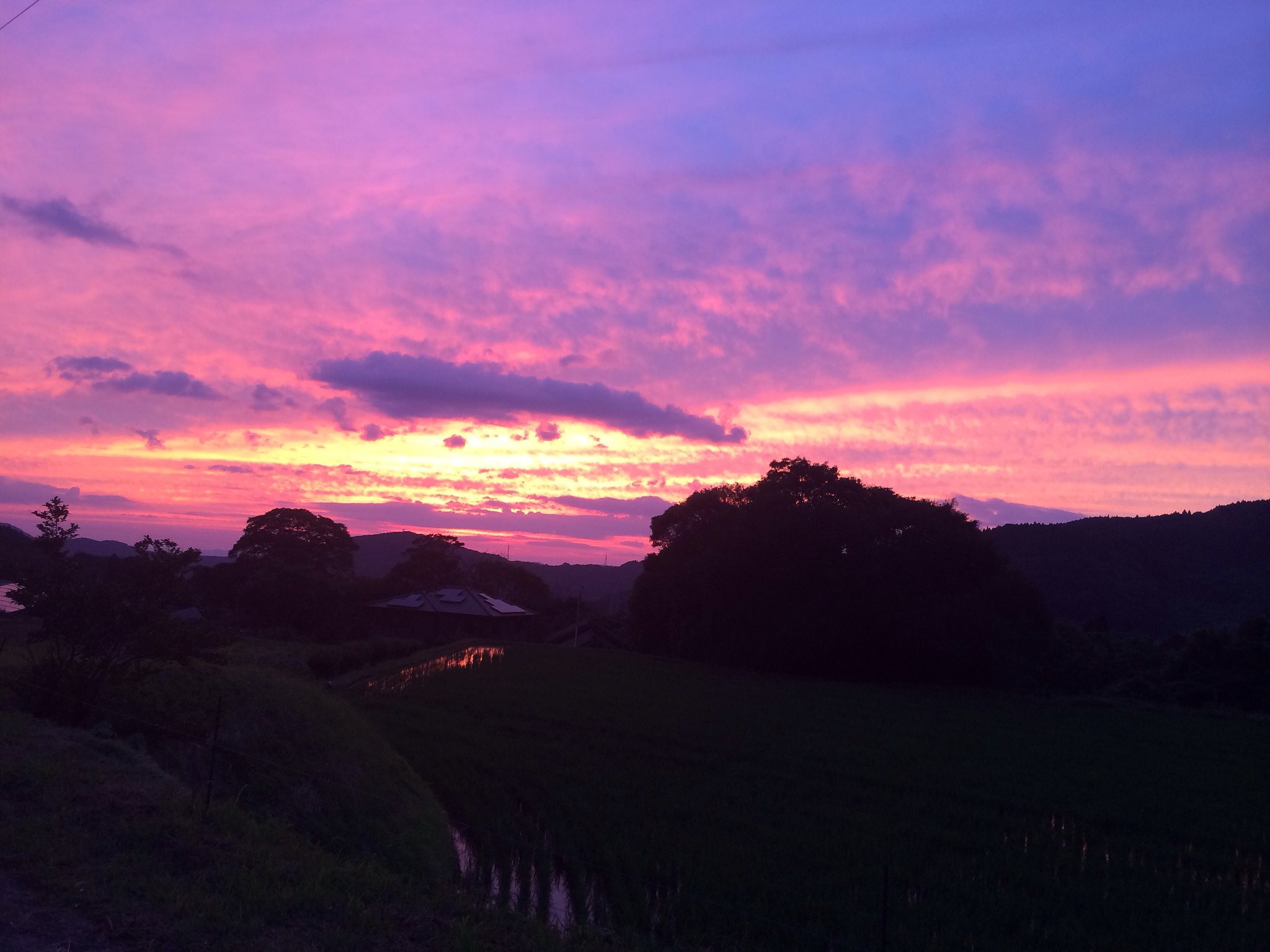 夕焼け