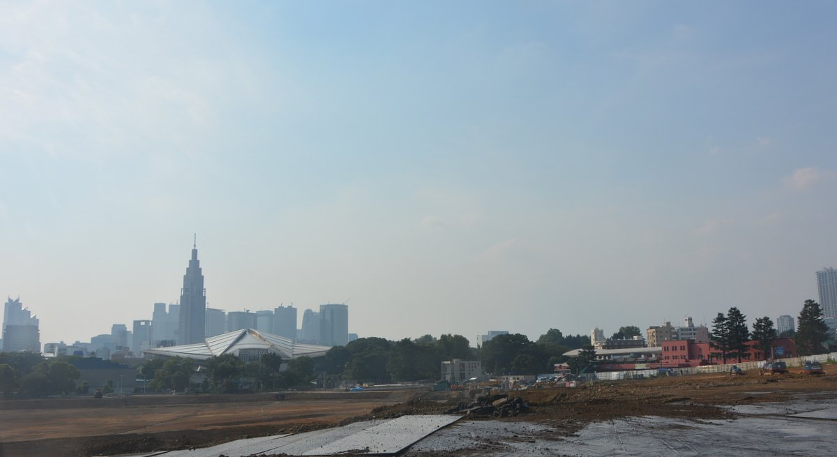 新国立競技場予定地
