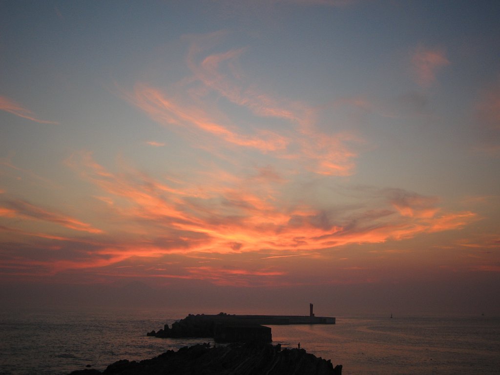 城ヶ島の夕焼け