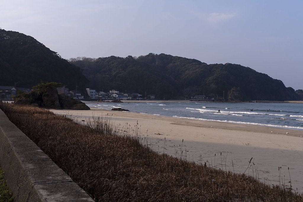 冬の羽尾。