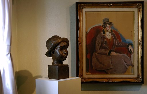 雨の日は絵画鑑賞♪