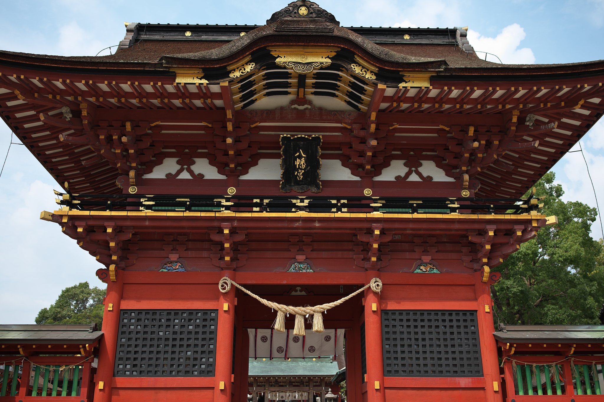 地元の八幡宮