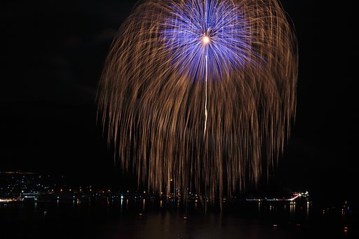 【暑】真夏の夜の夢花火