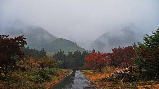 霧さめに曇る・・・
